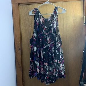 Torrid floral tank top